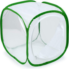 Insect and Butterfly Habitat Cage Terrarium Pop-Up 12 X 12 X 12 Inches