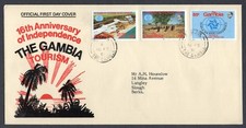 MANILA CONFERENZA MONDIALE DEL TURISMO 1981 GAMBIA FDC