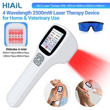 2500mW Red/NIR Laser Therapy Device 650/808/905/980nm Chronic Pain Relief Home