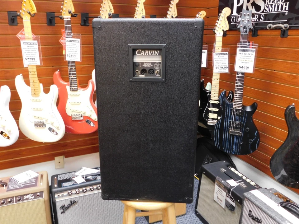 Carvin V212 2X12 Vertical Slant Guitar Cabinet 1/4 STACK! - Image 3 of 4