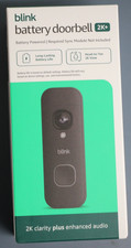 Blink Wireless Video Doorbell Newest Model 2K video doorbell, 2K resolution