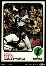 1973 Topps #510 Amos Otis Royals 6 - EX/MT