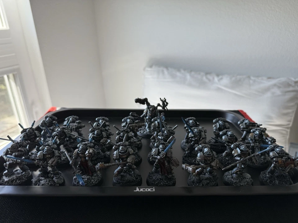 Games Workshop Warhammer 40K Grey Knights Well-painted Army lot - Image 2 of 3