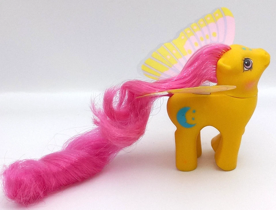 My Little Pony Vintage G1 Windy Wing Pony Starry Wings 1988 Alas Originales Foto 3 de 4