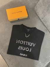 T-shirt Louis Vuitton nera taglia M