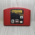 Spider-Man Authentic Nintendo 64 N64 Cartridge Game Tested