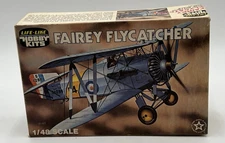 LIFE-LIKE Hobby Kits 1/48 Fairey Flycatcher 09610 Plastic Model New Open Box