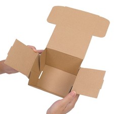 100 6x4x4 Cardboard Paper Boxes Mailing Packing Shipping Box Corrugated Carton