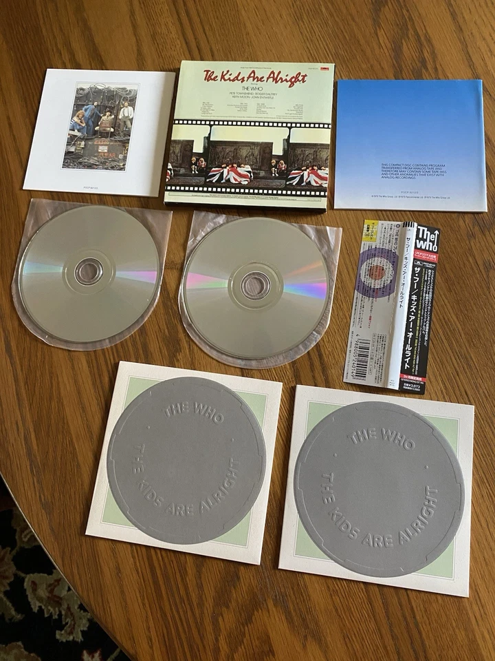 The Who:The Kids Are Alright-Japan mini sleeve 2Cds w/all inserts - Image 4 of 4
