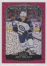 2022 O-Pee-Chee Platinum Marquee Rookies Violet Pixels /299 Jeff Malott #245 0cv