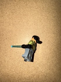 1x Lego Minifigure Star Wars Kanan Jarrus Double Face Hair Black 75053 sw0577