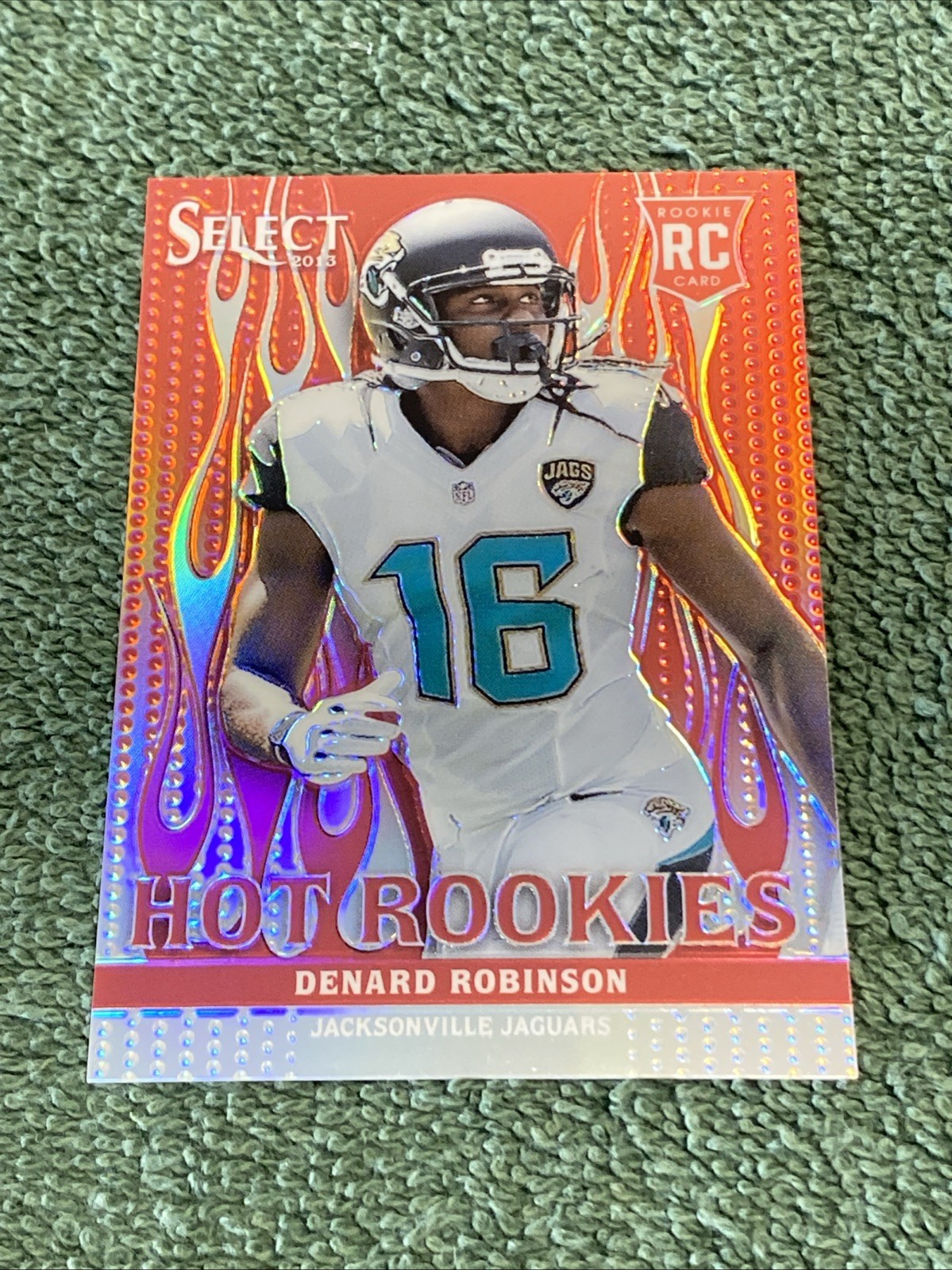 Denard Robinson Panini Select Hot Rookies #20 Red