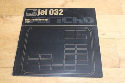 Hertz - Concrete EP - 2005 12'' Vinyl Techno Record - JEL 032 - VINYL IS VG+