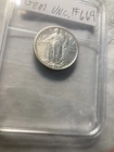 1917 D Type 1 FULL HEAD Standing Liberty Silver Quarter 25C (MS BU+ FH) Lot# 669