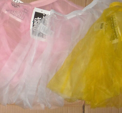 FALDA DE BALLET DE GASA ASIMÉTRICA MUCHOS COLORES 1 capa con volantes niñas/dama - Imagen 18 de 28