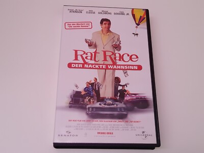 Rat Race - Der nackte Wahnsinn VHS German PAL Universal Video Rowan Atkinson