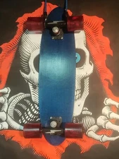 1970's Lightning Bolt Fiberglass Skateboard