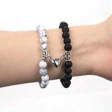 Bracelets Magnetic Couple Her Bracelets Bracelet His And Couples Lover Jewelry