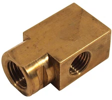 Corvette C2 LR Brake Line Block - 63-64 All, 65 W/O PB, 65 W/PB 3/16 In 1963-65