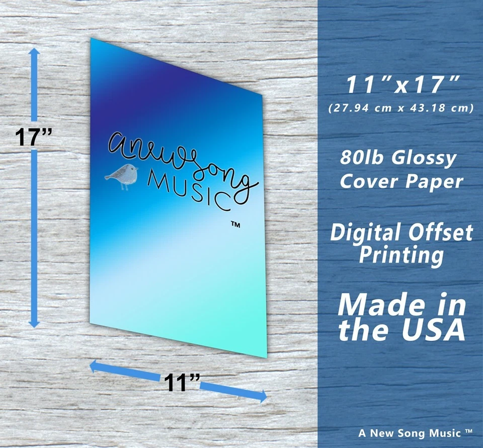 Guitar Chord Wall Chart Fretboard Poster for DADGAD Tuning Notes - Image 2 of 4