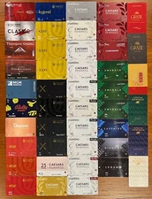 Huge Casino Slot Card Collection W/ Rare Metal, High Level, Foreign, Variations