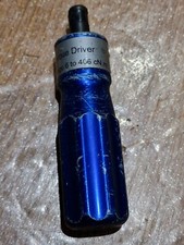 RS PRO Pre-Settable Hex Torque Screwdriver, 0.06-4.06Nm, 1/4 in Drive RRP £195 