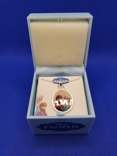 Collana Disney Frozen Anna Elsa 16"L con scatola musicale "Let It Go" CANZONE ROTTA - Foto 4 di 6