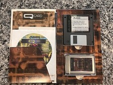 Tarjeta/folleto Alesis Classical QuadraCard/2 - 3,5" Disco SysEx Banks QSR QCard CD-ROM