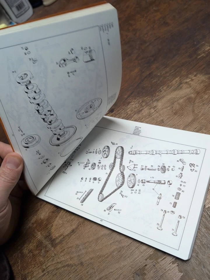 Mercedes-Benz 1968 Catálogo de Peças B Manual 250S 250SE 280s 280se 300 SEb  - Imagem 2 de 3