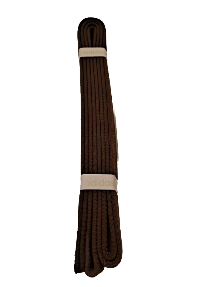 Cinturón Adidas Artes Marciales Talla 6(300)cm Color Marrón Cinturón Nuevo Foto 3 de 4