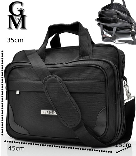 Borsa uomo ufficio tessuto nylon lavoro tracolla tablet pc 24h  portadocumenti | eBay