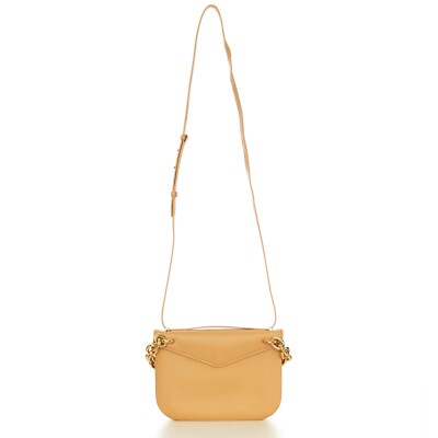 BOTTEGA VENETA 3900$ 'MOUNT' Medium Envelope Chain Bag In Almond