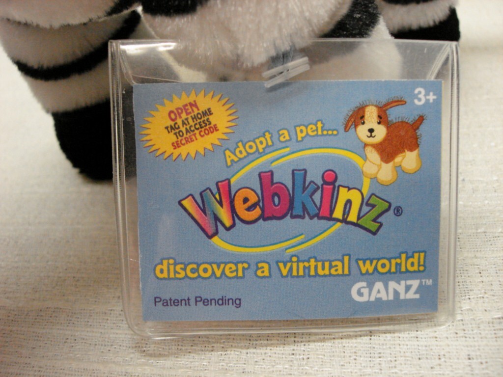 NEW! WEBKINZ ~ZEBRA HM163~ SEALED CODE! READY 2 SHIP RARE NEW! WEBKINZ ~ZEBRA HM163~ SEALED CODE! READY 2 SHIP RARE