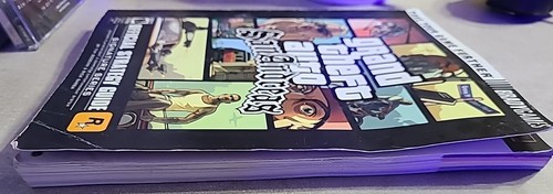 Grand Theft Auto San Andreas PS2 Strategy Guide W/ Poster Map Nice - Picture 2 of 7