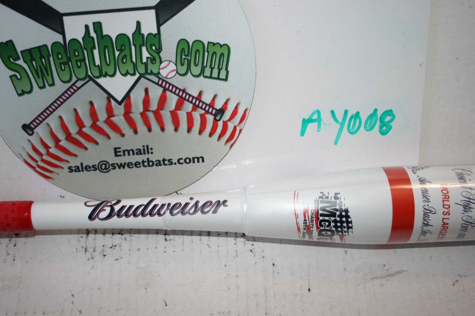 2020 BUDWEISER ANARCHY Softball Bat 25 100 mph NIW A20BUD2U2 USSSA Lmtd