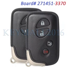 2 271451-3370 Smart Keyless Remote Key Fob for Lexus ES350 IS350 GS350 HYQ14AAB 