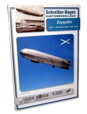 + KARTONMODELLBAU Zeppelin D-LZ 140     SCHREIBER-BOGEN 586 Cardboard Model
