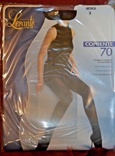 Levante Pantyhose 70 Den Sheer Toe Medium Large XLarge Assort Colors JJ3 