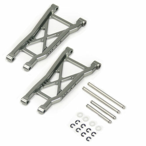 Traxxas Slash 2WD 1:10 Alloy Rear Lower Arm, Grey by Atomik - Replaces TRX 2555 - Picture 1 of 1