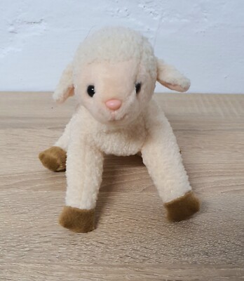 Plüschtier Stofftier Schaf Ewey TY Beanie 15 cm Top Zustand Selten