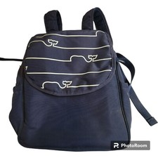Vineyard Vines Diaper Bag, Navy with Whales in White, Comfort Straps, Backpack
