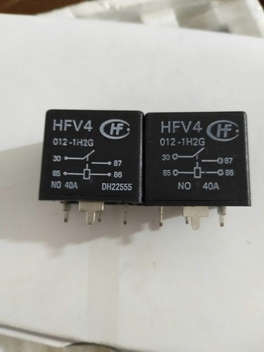 Relais De Puissance HONGFA HFV4-012-1H2G - 12VDC, 4 Broches, 40A - Neuf