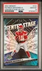 2021 Panini Mosaic Patrick Mahomes II #CS1 Center Stage Silver Prizm PSA 10 GEM