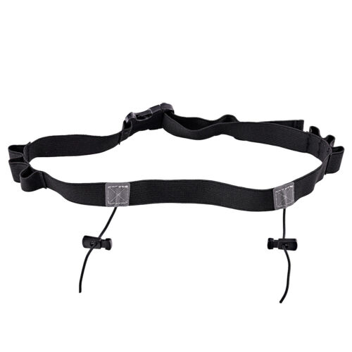 Sports Competition Belt with 6 Loops Triathlon Race Belt Adjustable for Runners - Picture 2 of 12