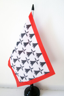 Drapeau de Table Territoire Libre de Trieste 1947-1954, 21cm x 15cm