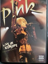 PINK Live In Europe Music DVD