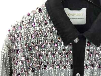 $8K LONPARNY x SWAROVSKI Men's Sz US L Crystals & Pearls $8K LONPARNY x SWAROVSKI Men's Sz US L Crystals & Pearls