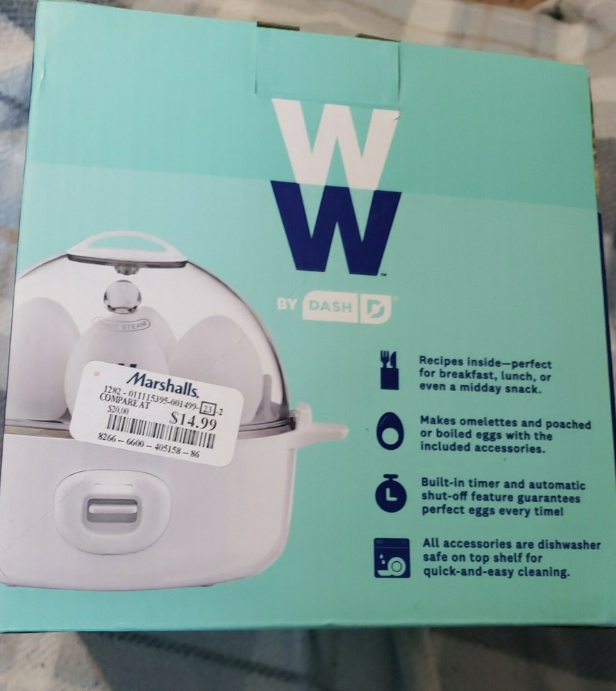 Dash Express 7-Egg Electric Cooker for Hard Boiled Poached Scrambled