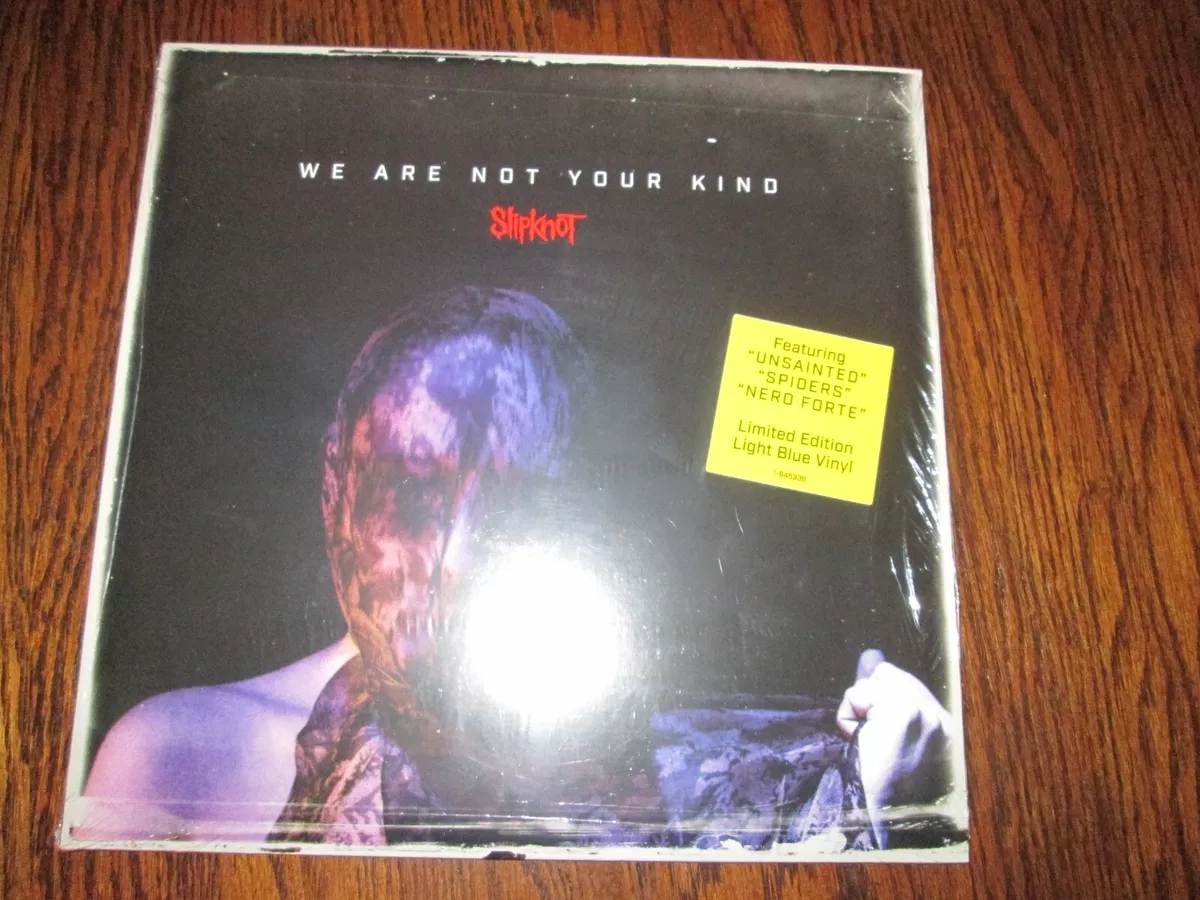 LP Records  Slipknot We Are Not Your Kind Blue Vinyl 2LP