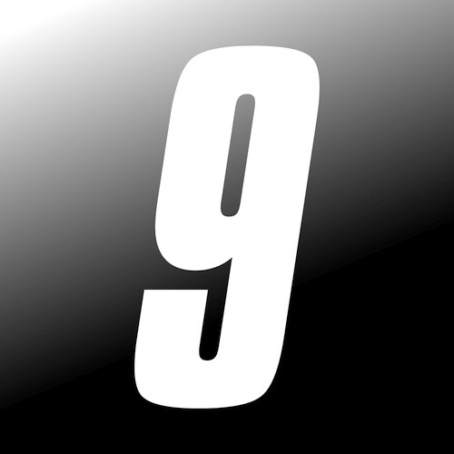 4 inch tall White Race Number 9 racing numbers decals road car mx ...